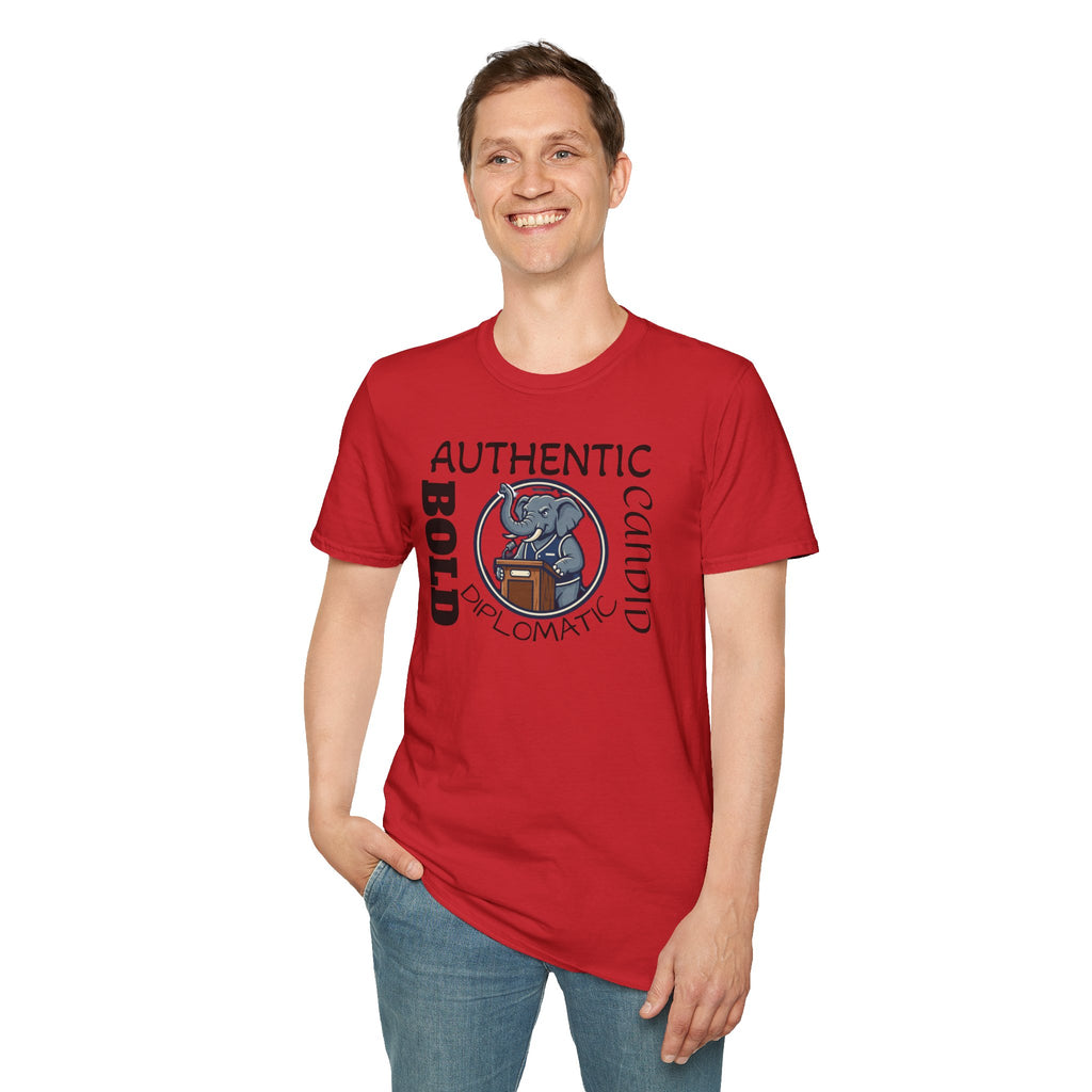 TALKING ELEPHANT Unisex Soft style T-Shirt