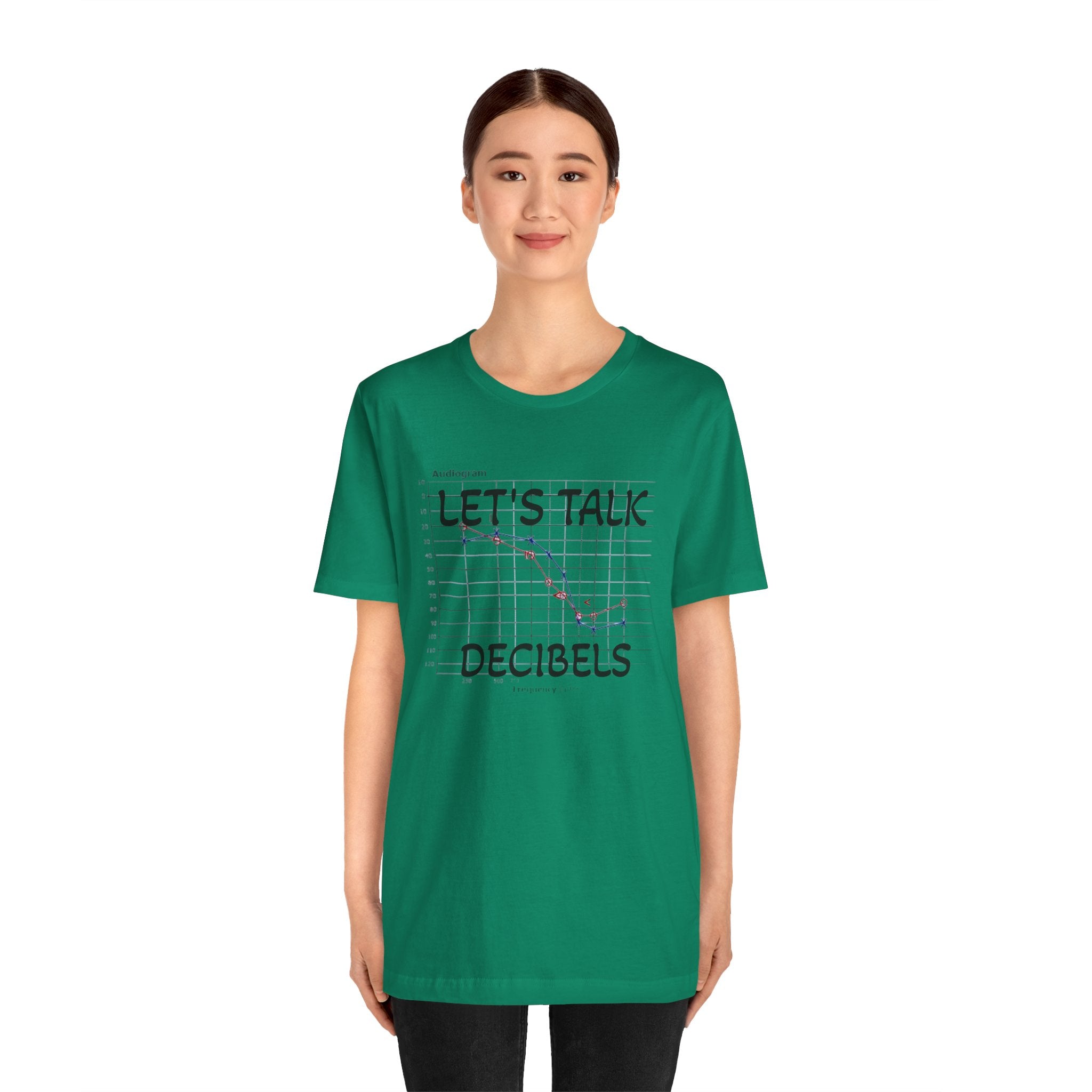 DECIBEL METER Jersey Short Sleeve Tee
