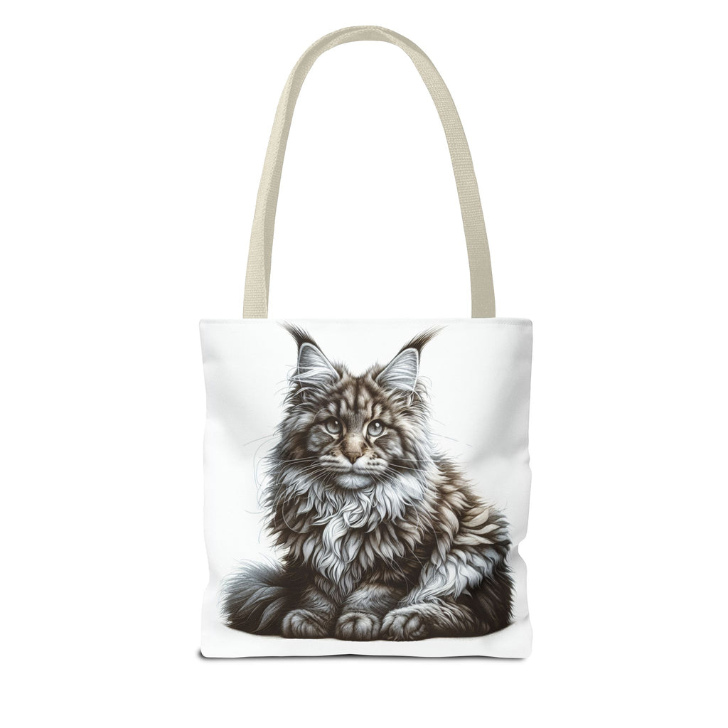 Maine Coon Cat Tote Bag (AOP)