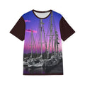 Sailboat Harbor Sunset Men's Jersey