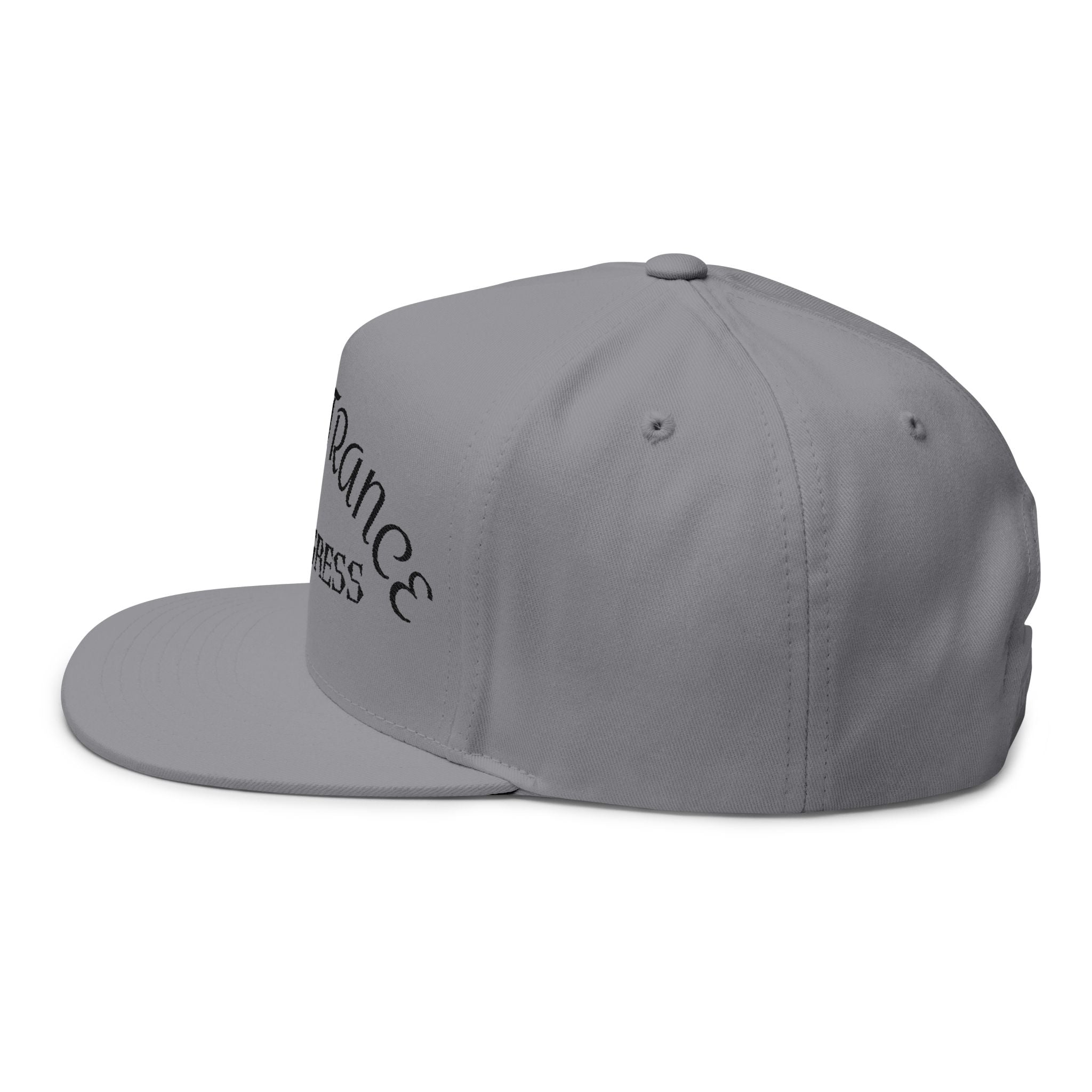 RECALCITRANCE Flat Bill Cap (Embroidery)