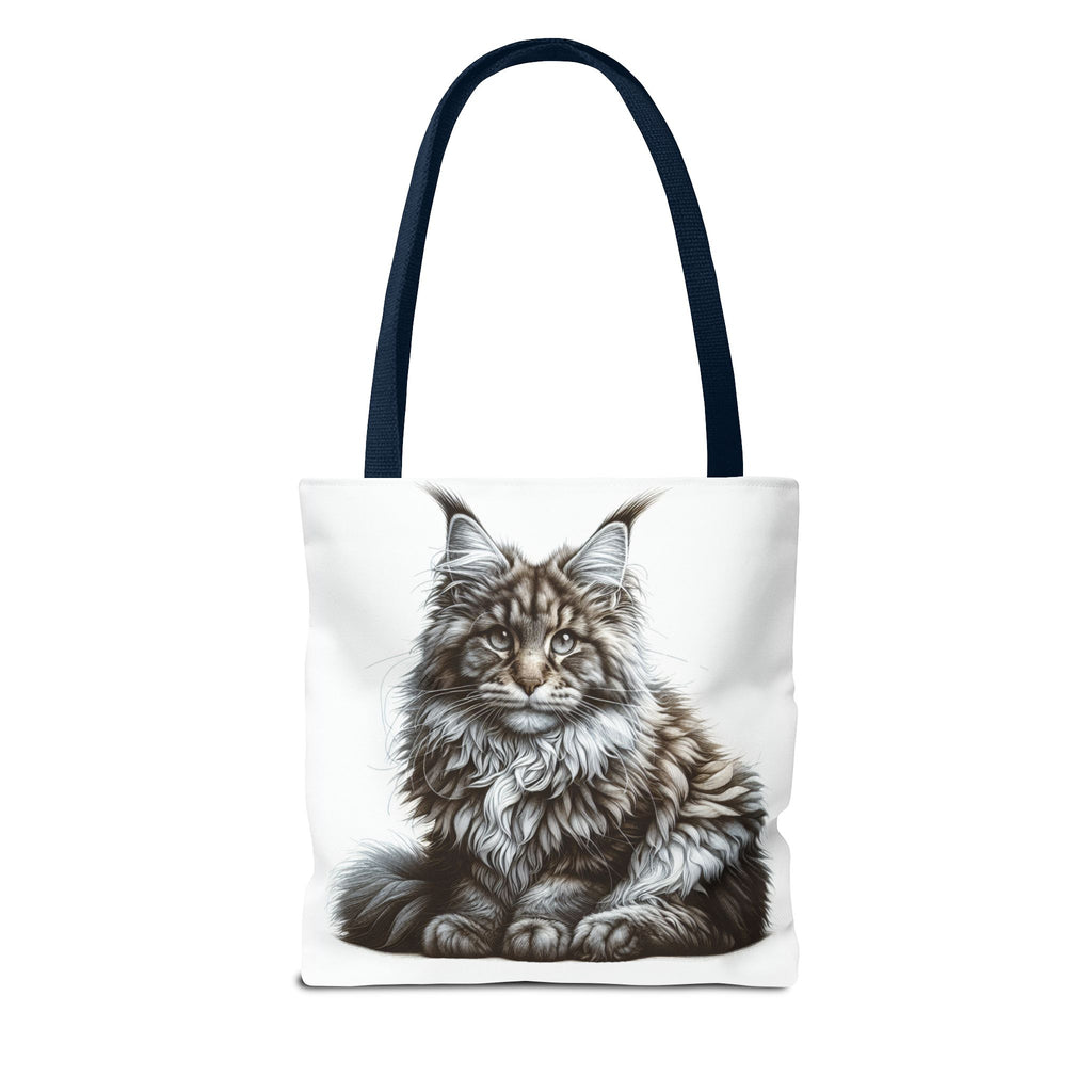 Maine Coon Cat Tote Bag (AOP)