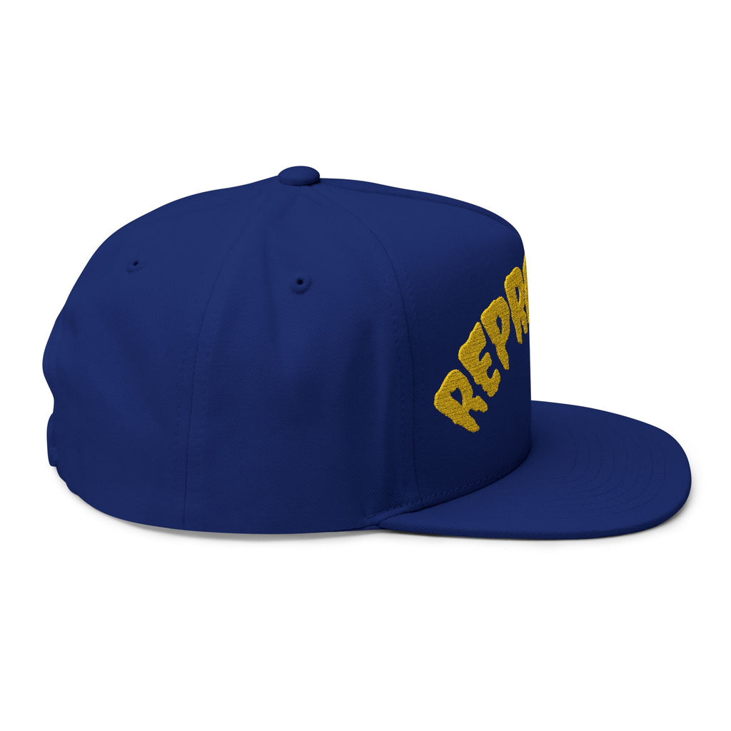 Flat Bill Cap (Embroidery)