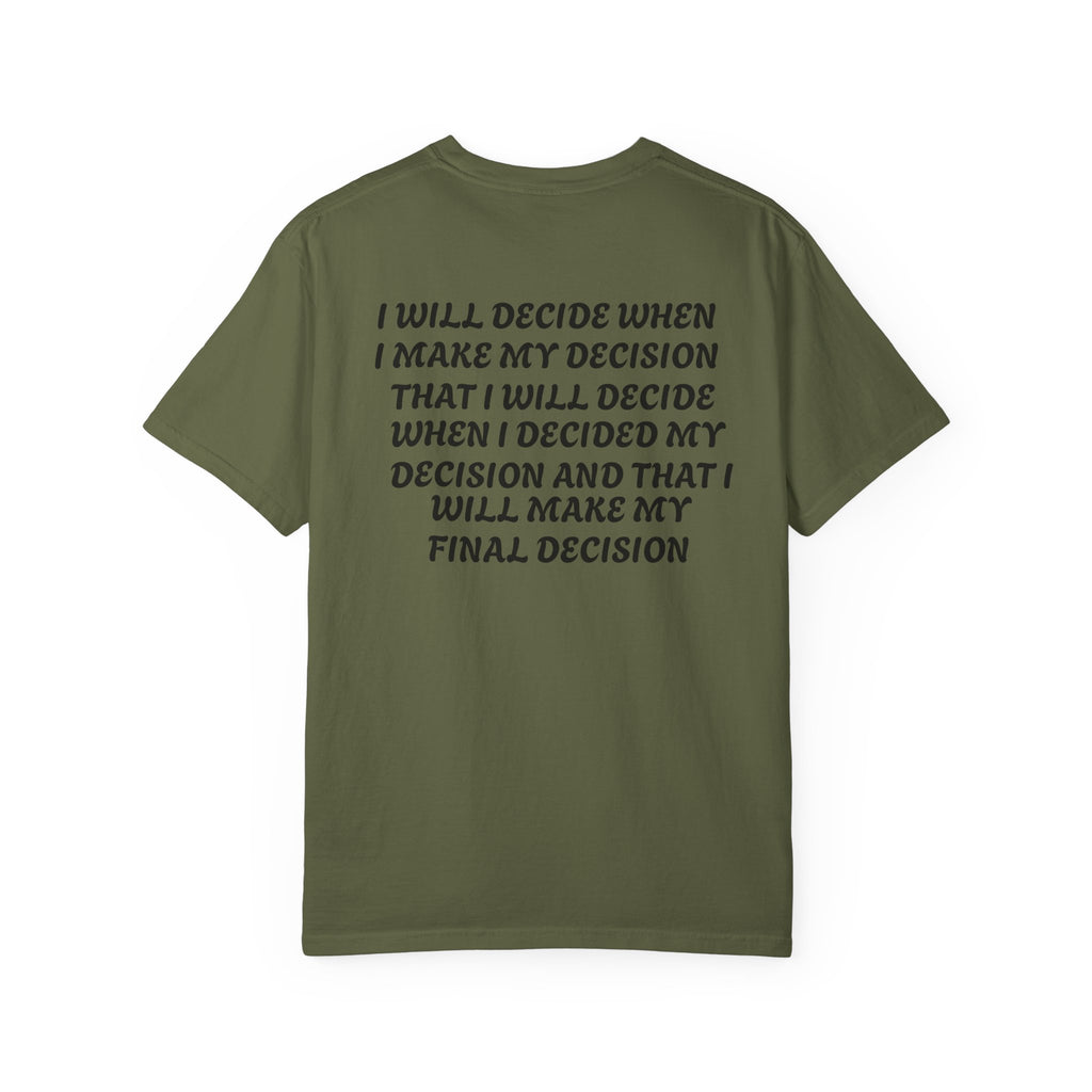 Unisex Garment-Dyed T-shirt
