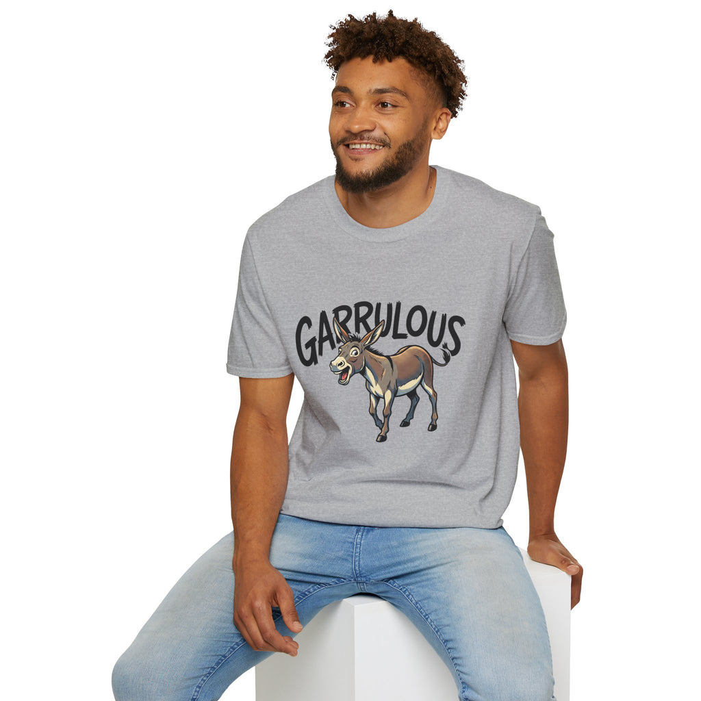 Garrulous Donkey Funny Animal T-Shirt