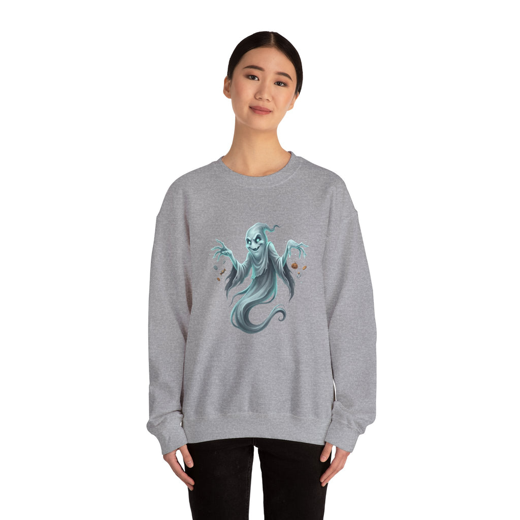 Mischief Ghost Halloween Crewneck Sweatshirt