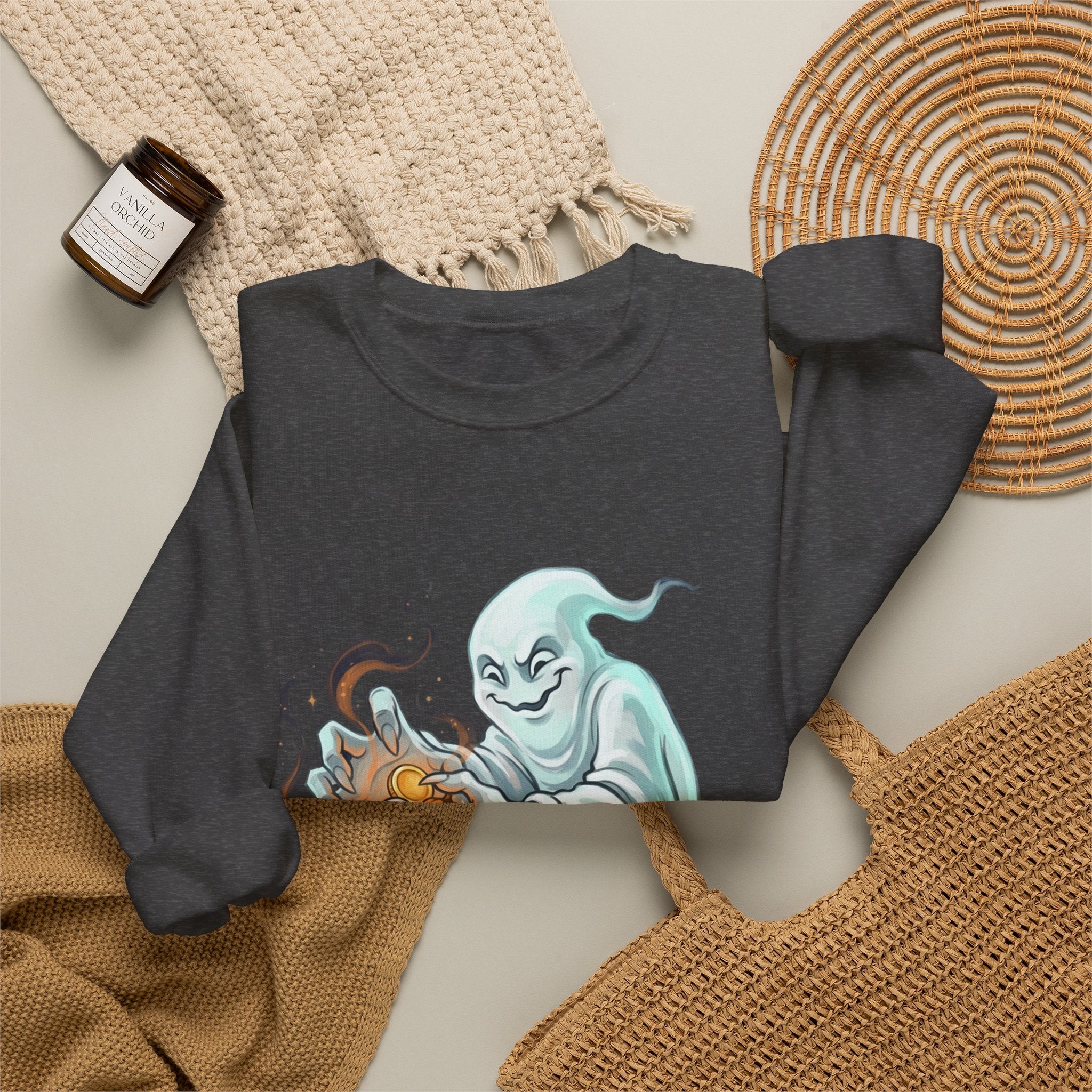 Ghost Portal Halloween Unisex Heavy Blend Crewneck Sweatshirt