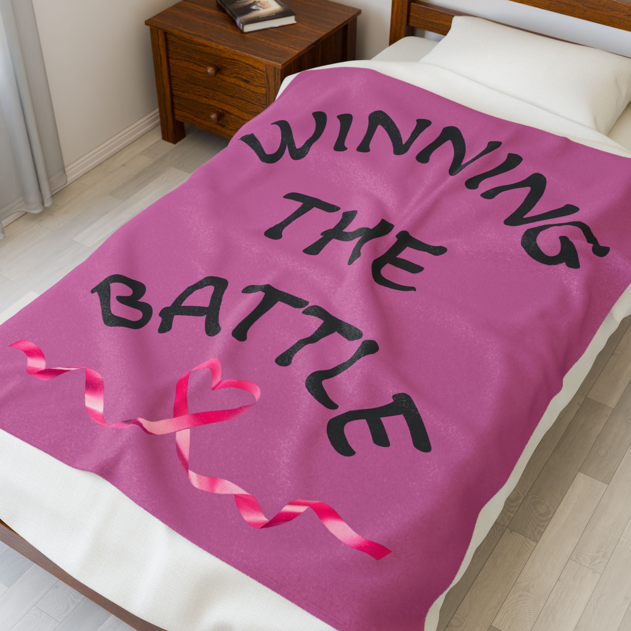 Velveteen Plush Blanket - Winning the Battle