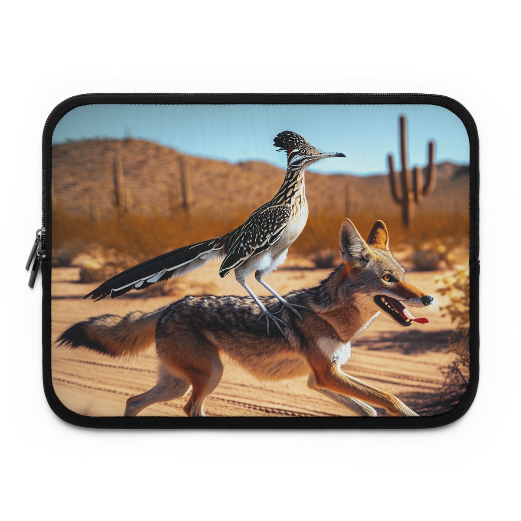 Roadrunner and Coyote Laptop Sleeve