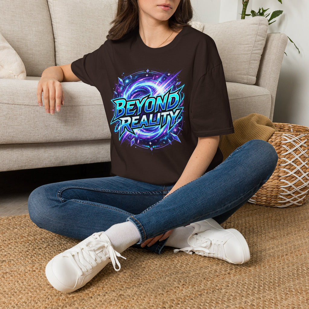 Beyond Reality Graphic T‑Shirt — Cosmic Portal Gaming Tee