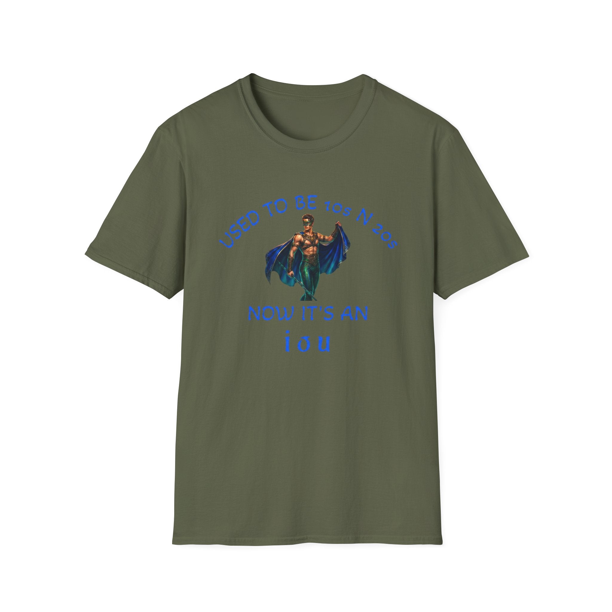used to be 10's and 20's Unisex Soft style T-Shirt