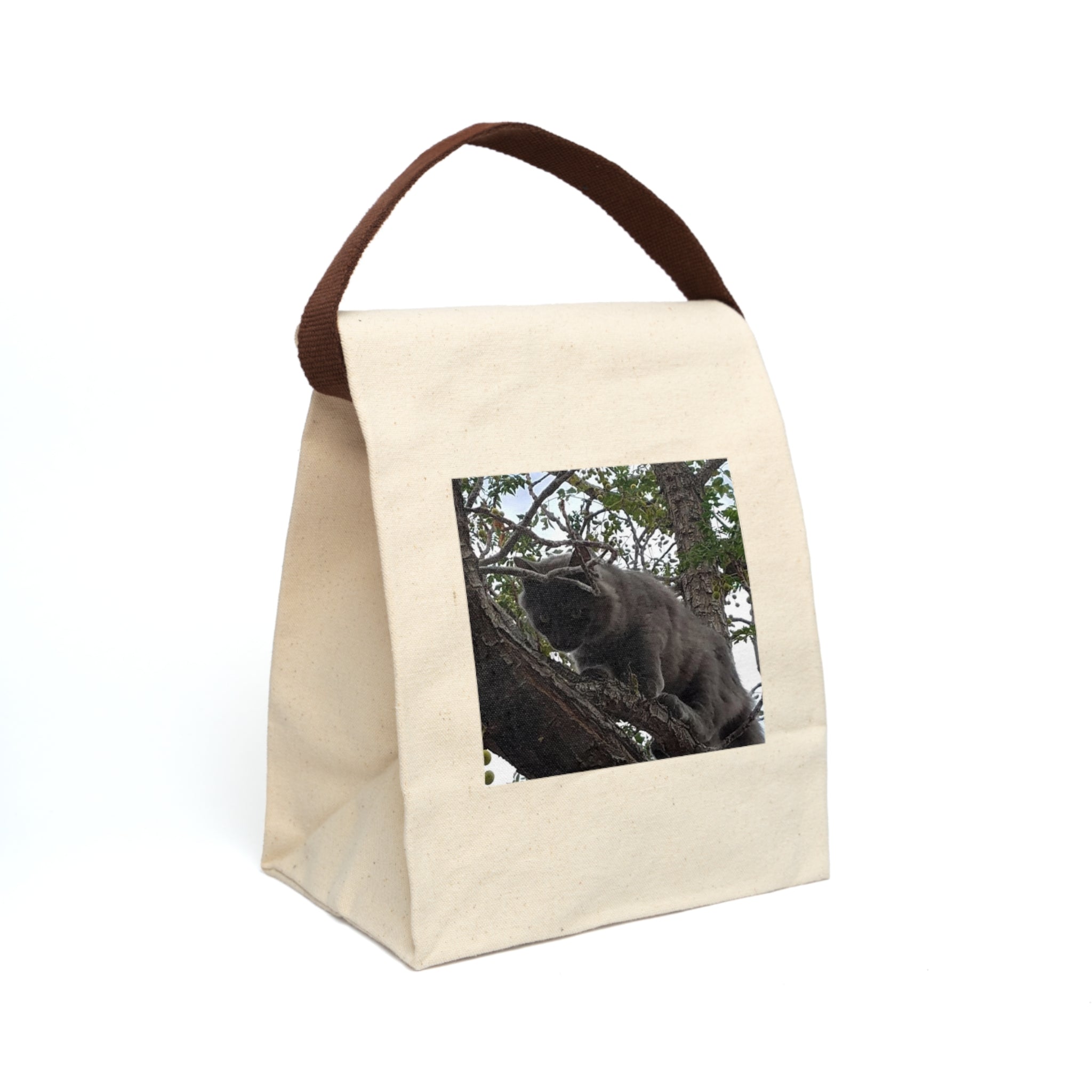 Canvas Lunch Bag With Strap