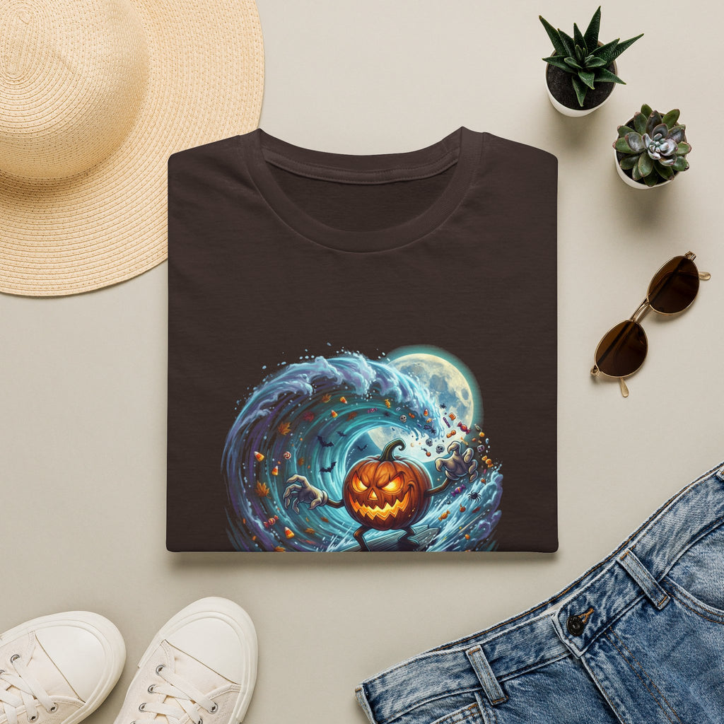 SURFING PUMPKIN Unisex Softstyle T-Shirt