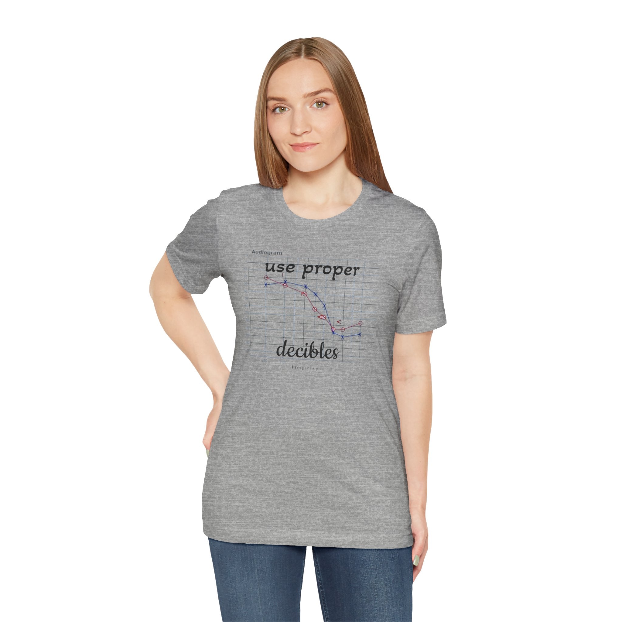 DECIBEL METER Jersey Short Sleeve Tee
