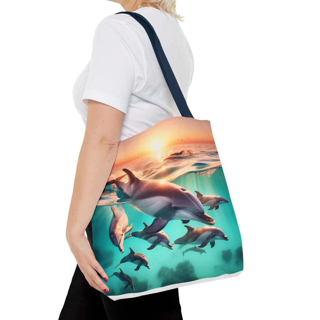 Dolphins Tote Bag