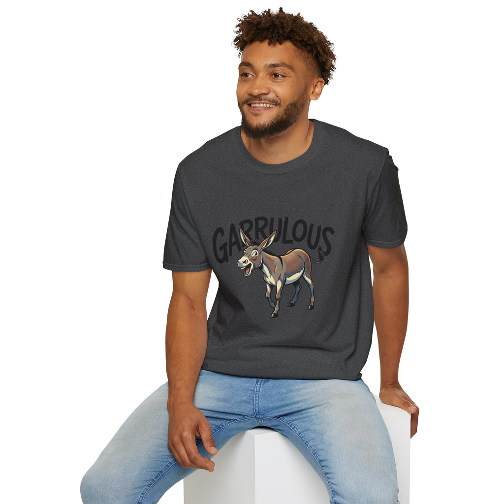 Garrulous Donkey Funny Animal T-Shirt