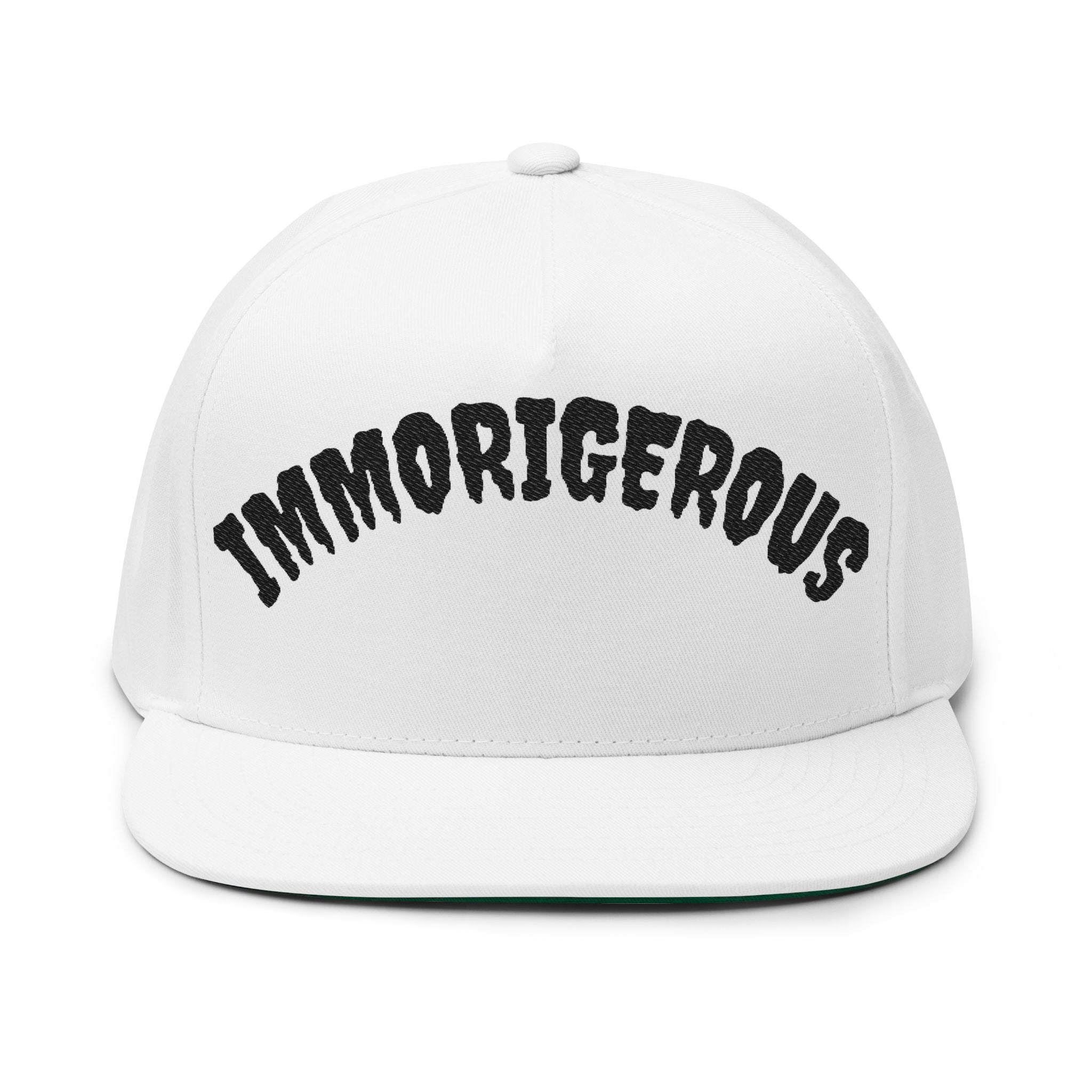 Flat Bill Cap (Embroidery)