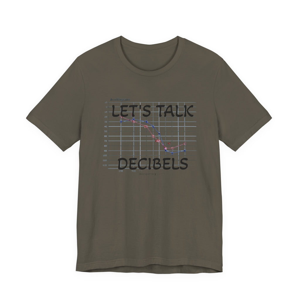 DECIBEL METER Jersey Short Sleeve Tee