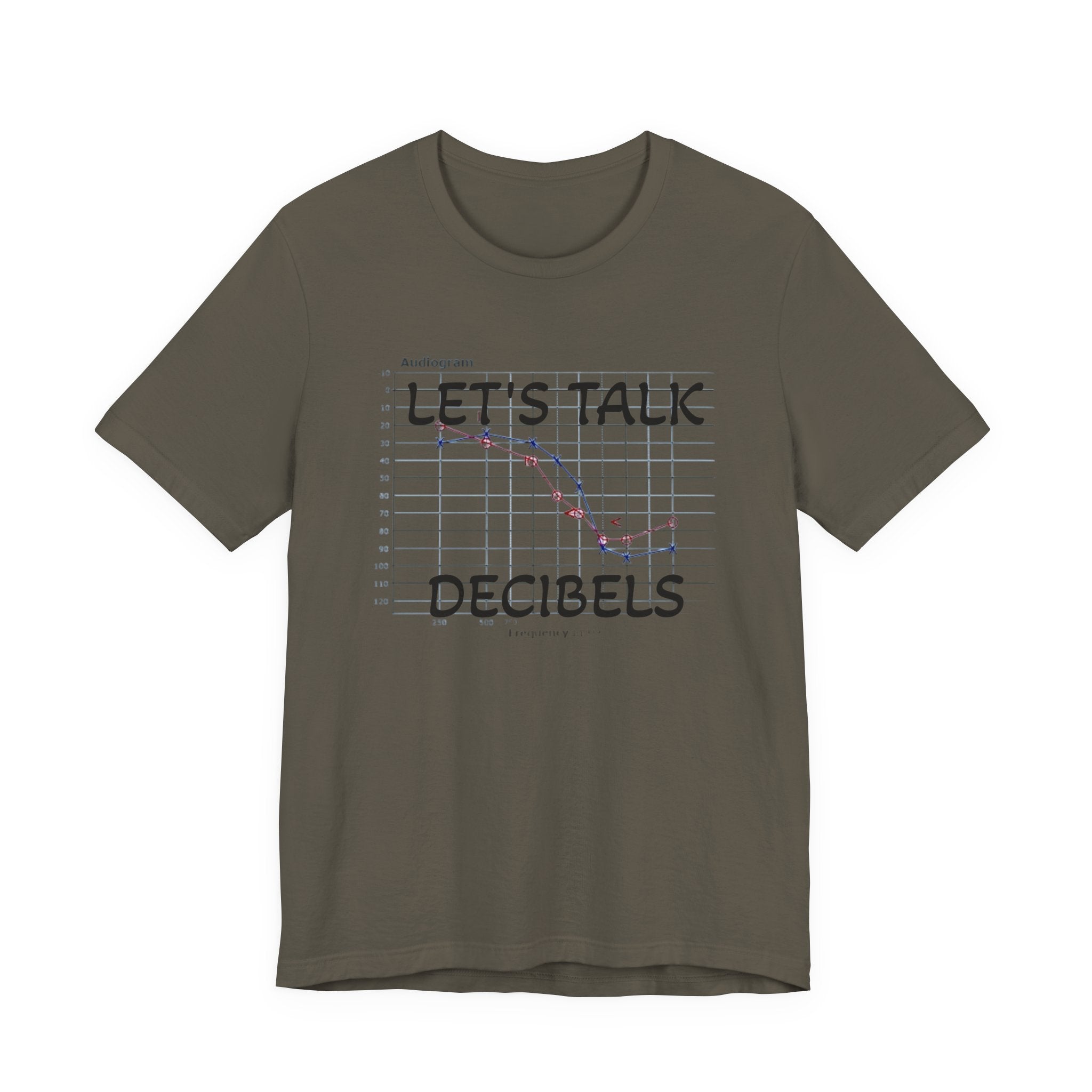DECIBEL METER Jersey Short Sleeve Tee