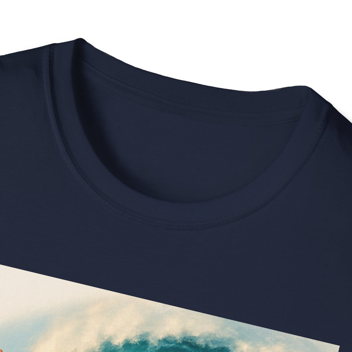 Santa Surfing T-Shirt — Retro Christmas Surfing Santa Tee