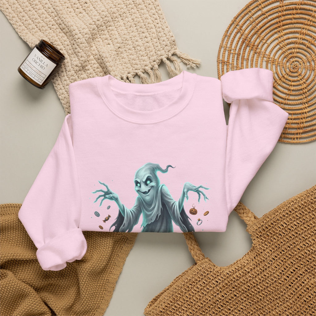 Mischief Ghost Halloween Crewneck Sweatshirt