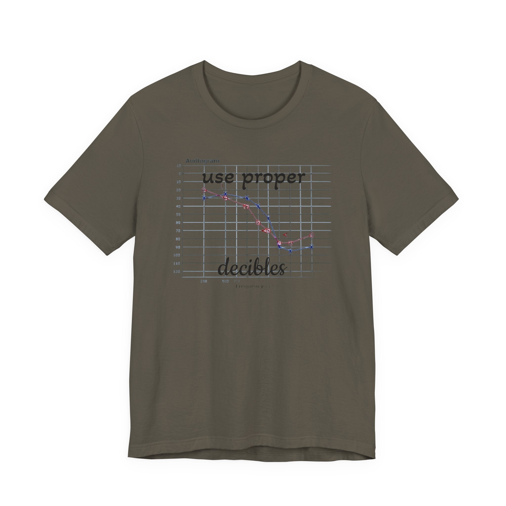 DECIBEL METER Jersey Short Sleeve Tee