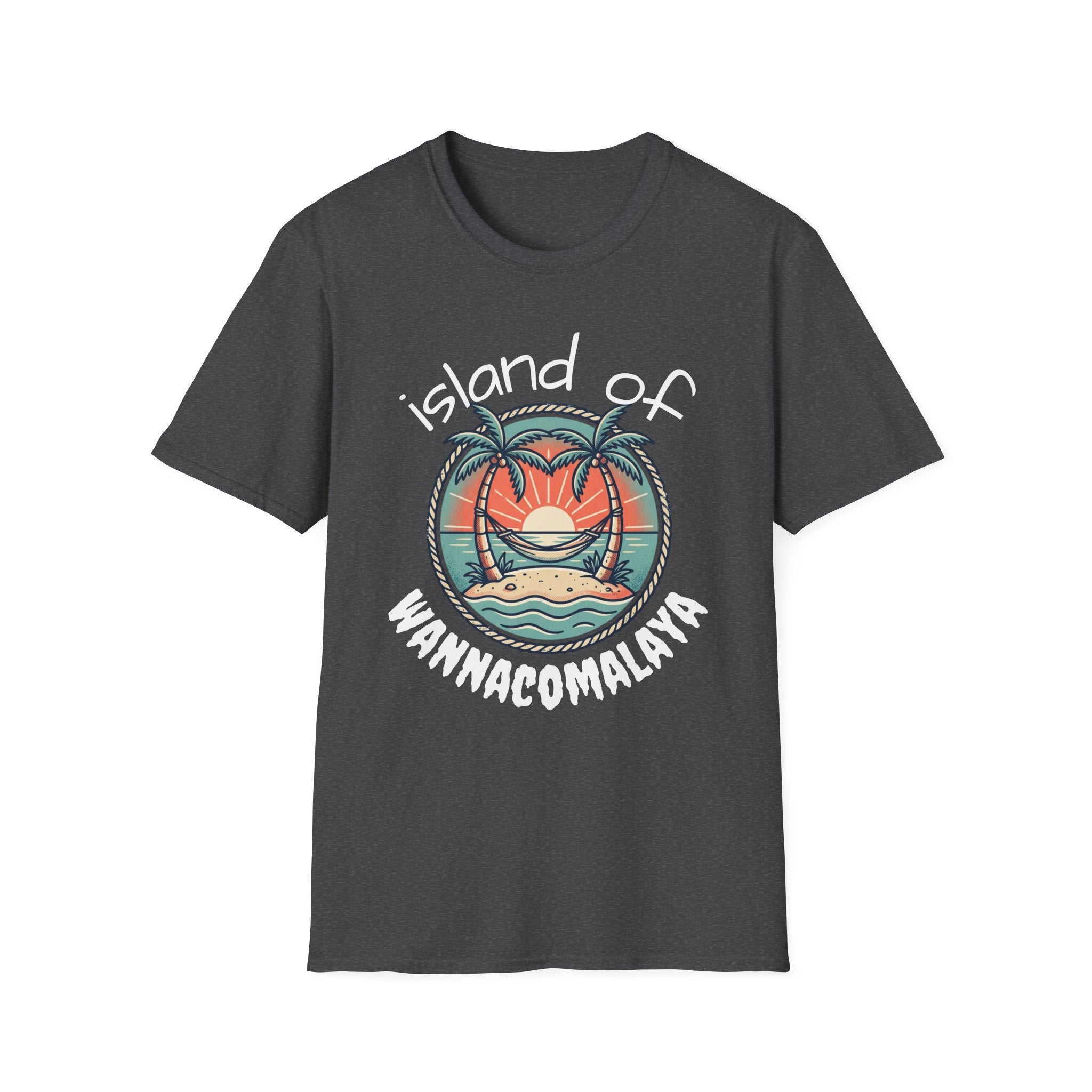 Island of Wannacomalaya Unisex Softstyle T-Shirt