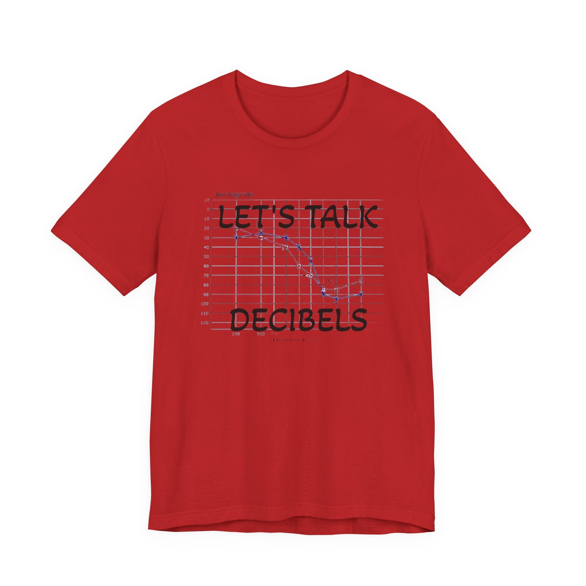 DECIBEL METER Jersey Short Sleeve Tee