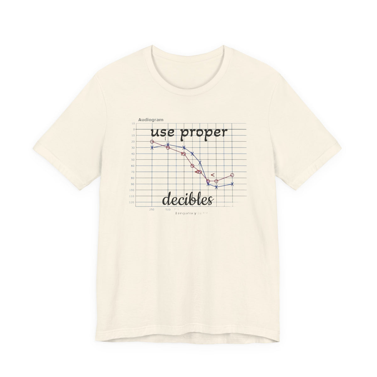 DECIBEL METER Jersey Short Sleeve Tee