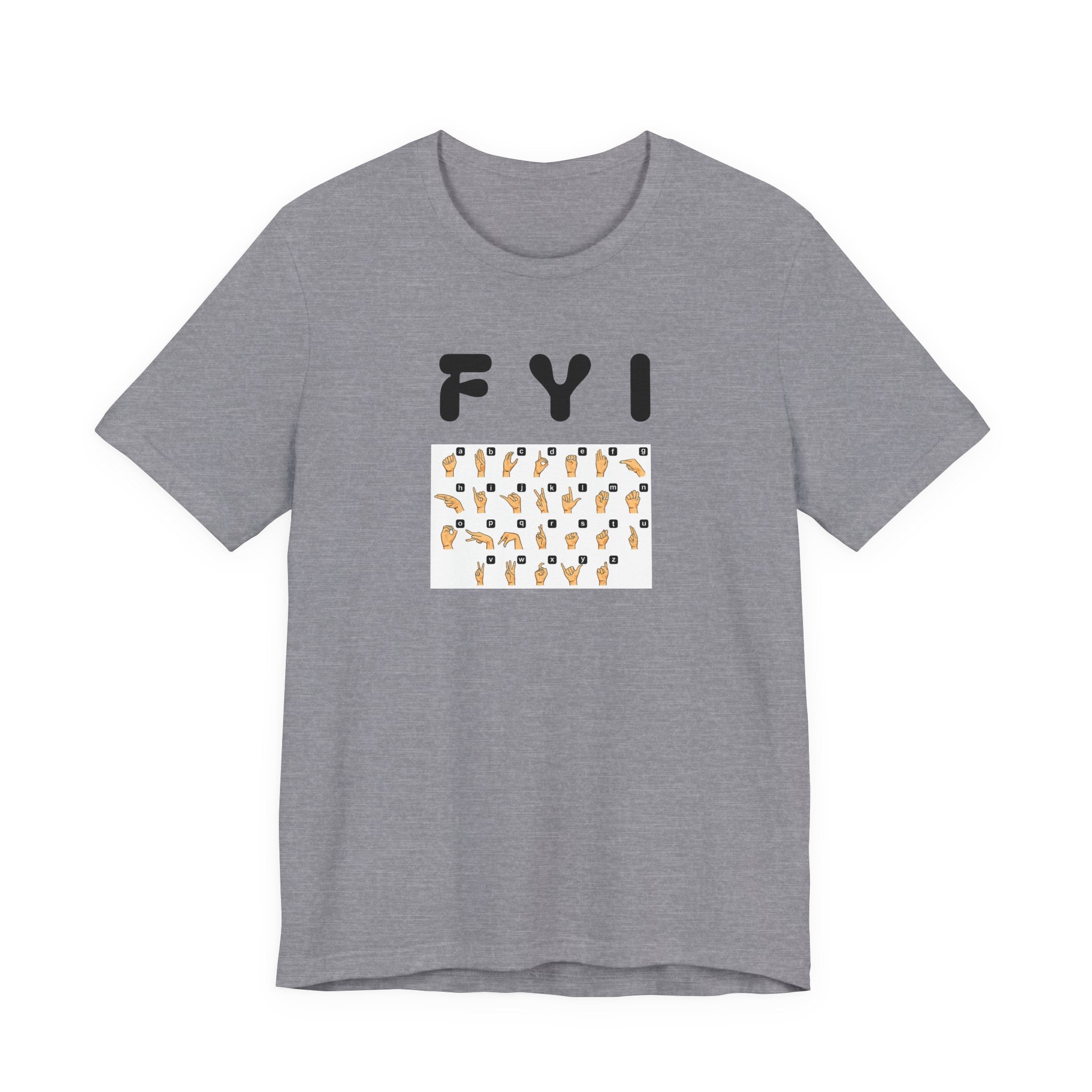 Unisex Jersey Short Sleeve Tee