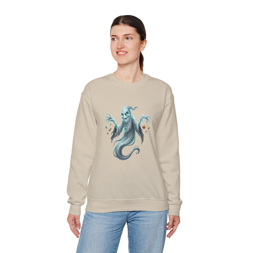 Mischief Ghost Halloween Crewneck Sweatshirt