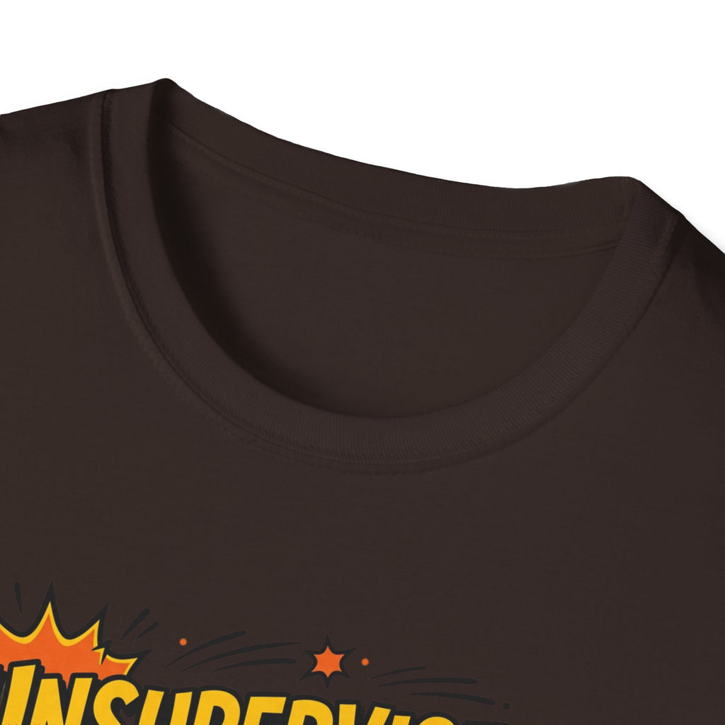 T-Shirt — "Unsupervised Thoughts in Progress" Retro Comic Graphic