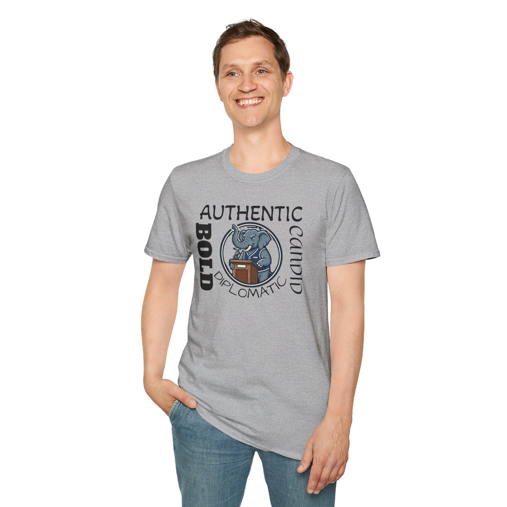 TALKING ELEPHANT Unisex Soft style T-Shirt