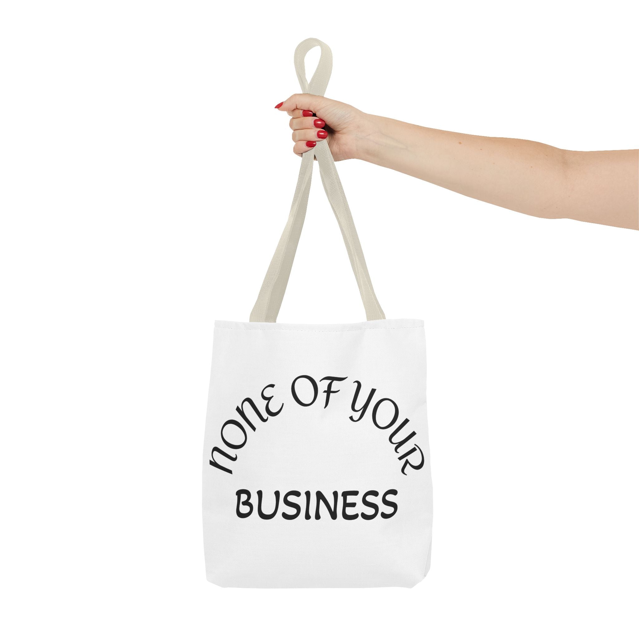 None of your Business (rat on the backside)Tote Bag (AOP)