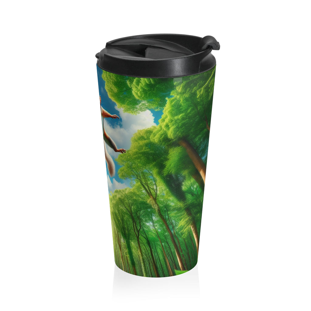 Flying Squirrel Stainless Steel Travel Mug (15oz)