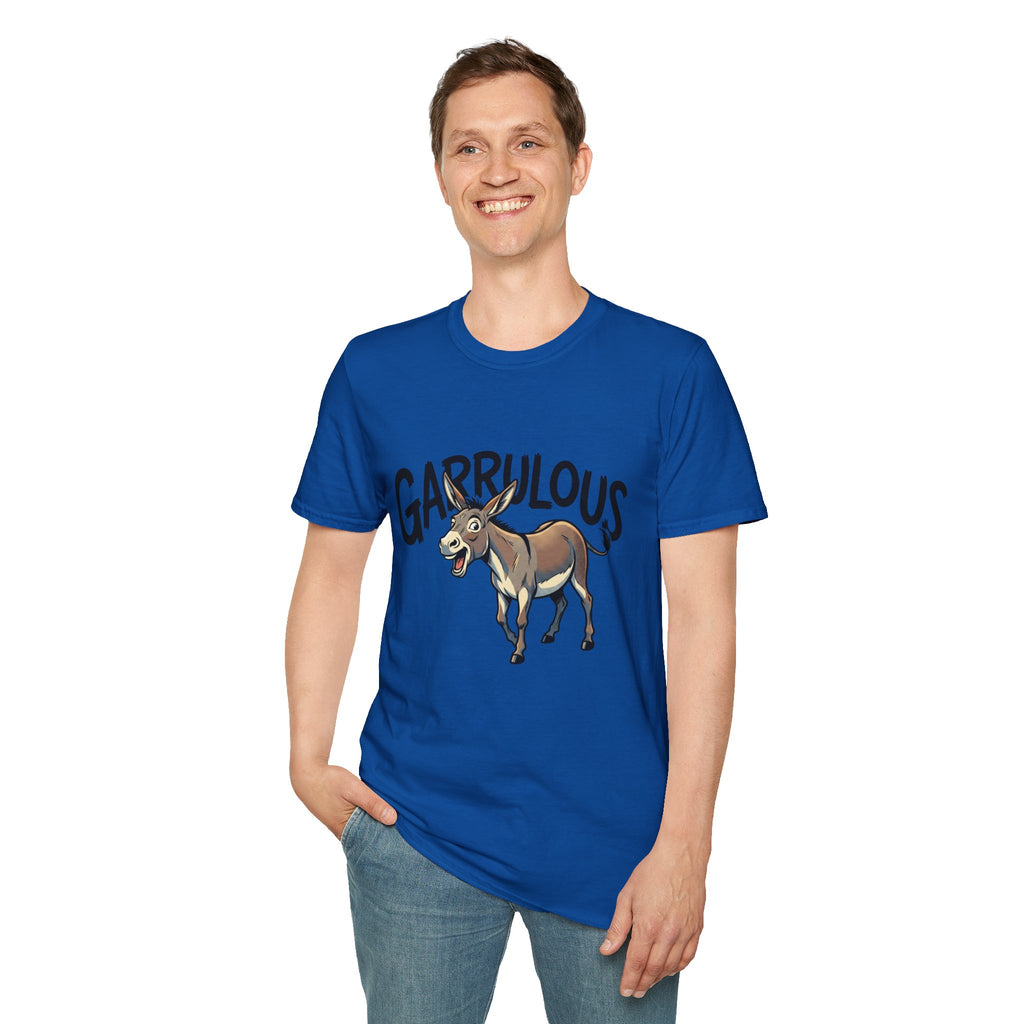 Garrulous Donkey Funny Animal T-Shirt