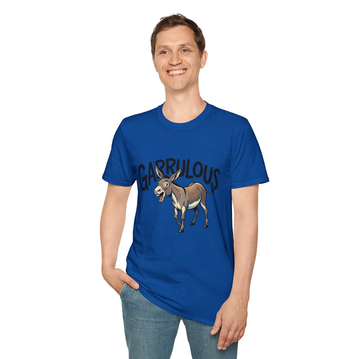 Garrulous Donkey Funny Animal T-Shirt