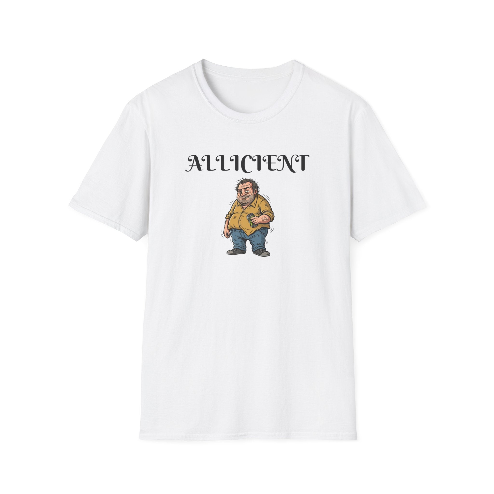 Allicient Character T-Shirt — Funny Cartoon Funny Guy Graphic Tee