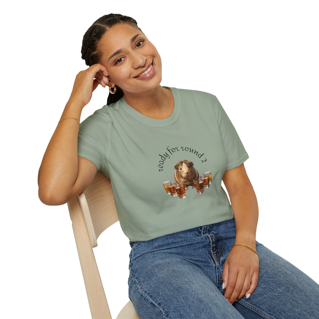 ROUND 2 Unisex Soft style T-Shirt