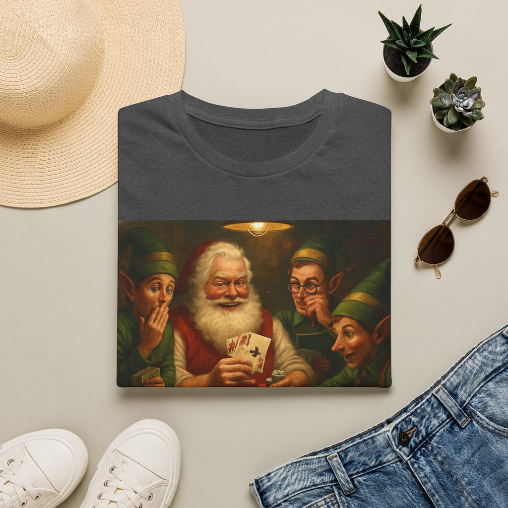 Santa Poker Night Christmas T-Shirt