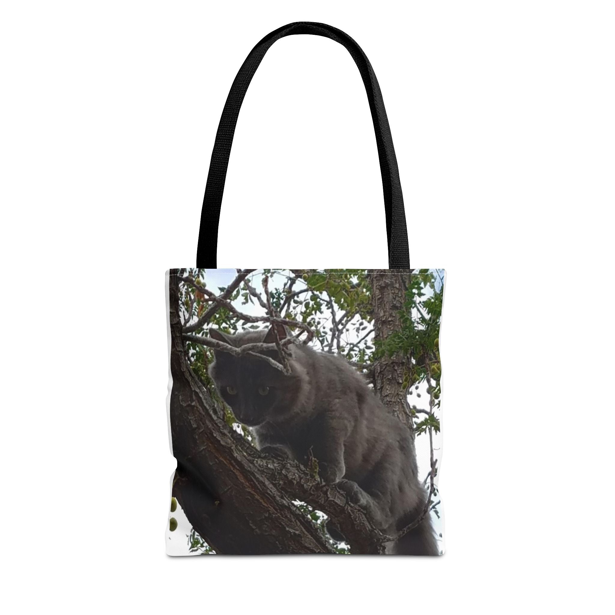 Kitty in a Tree Tote Bag