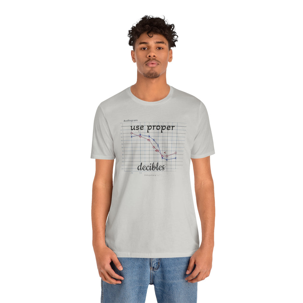 DECIBEL METER Jersey Short Sleeve Tee