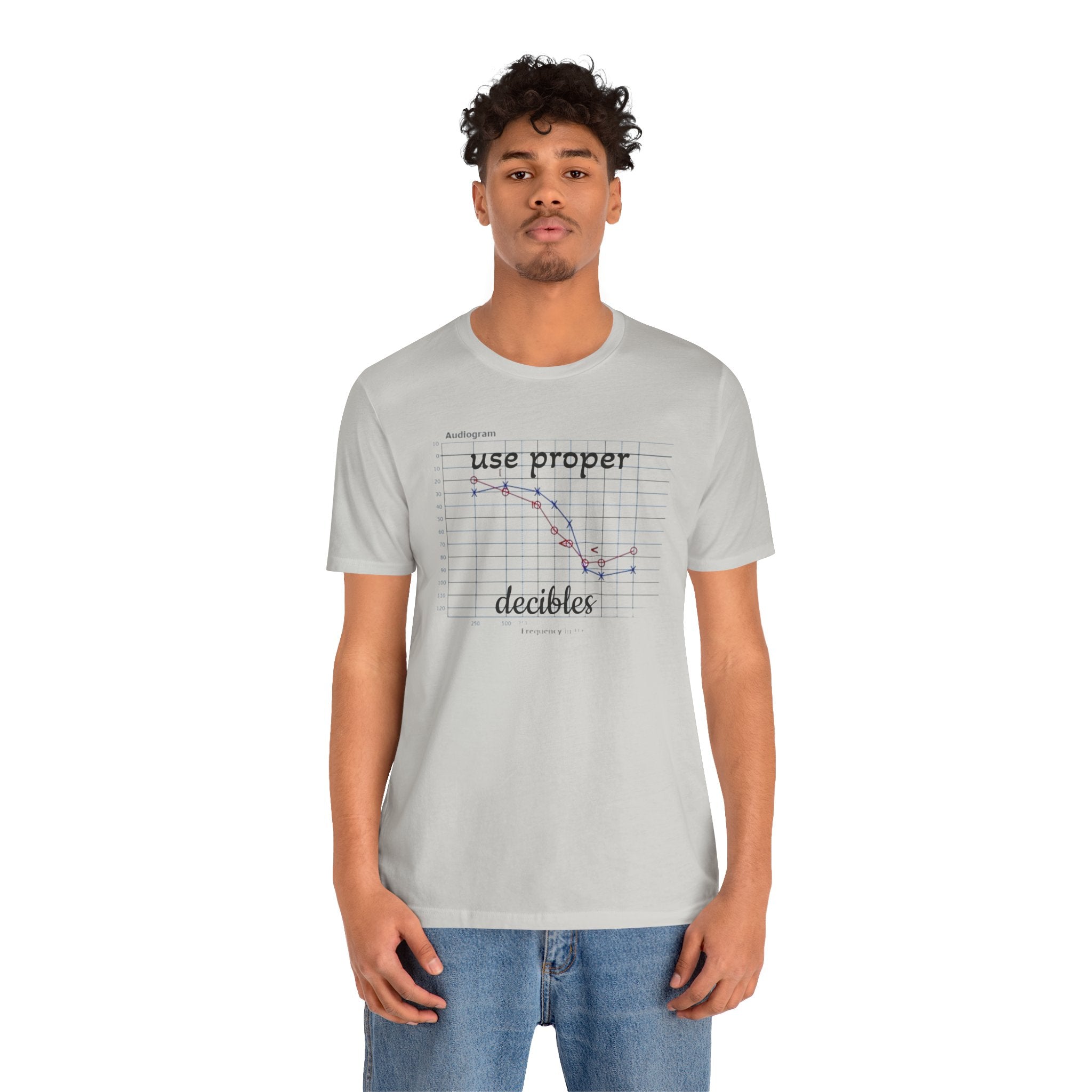 DECIBEL METER Jersey Short Sleeve Tee