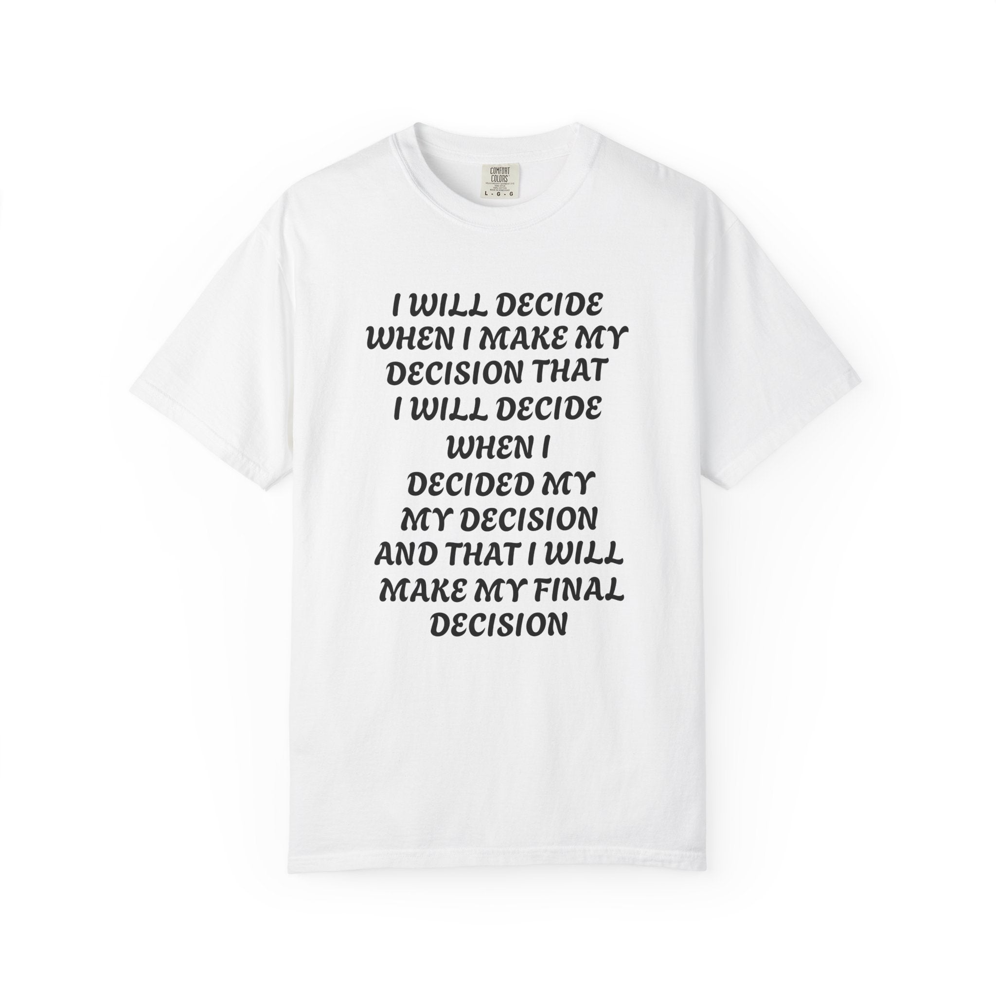 Unisex Garment-Dyed T-shirt