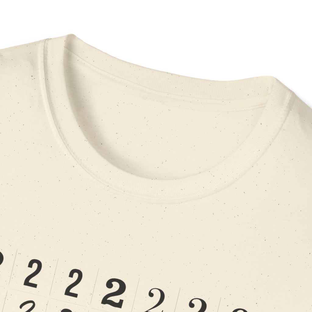 Running Number 2 Funny Bathroom Humor Graphic Unisex T-Shirt