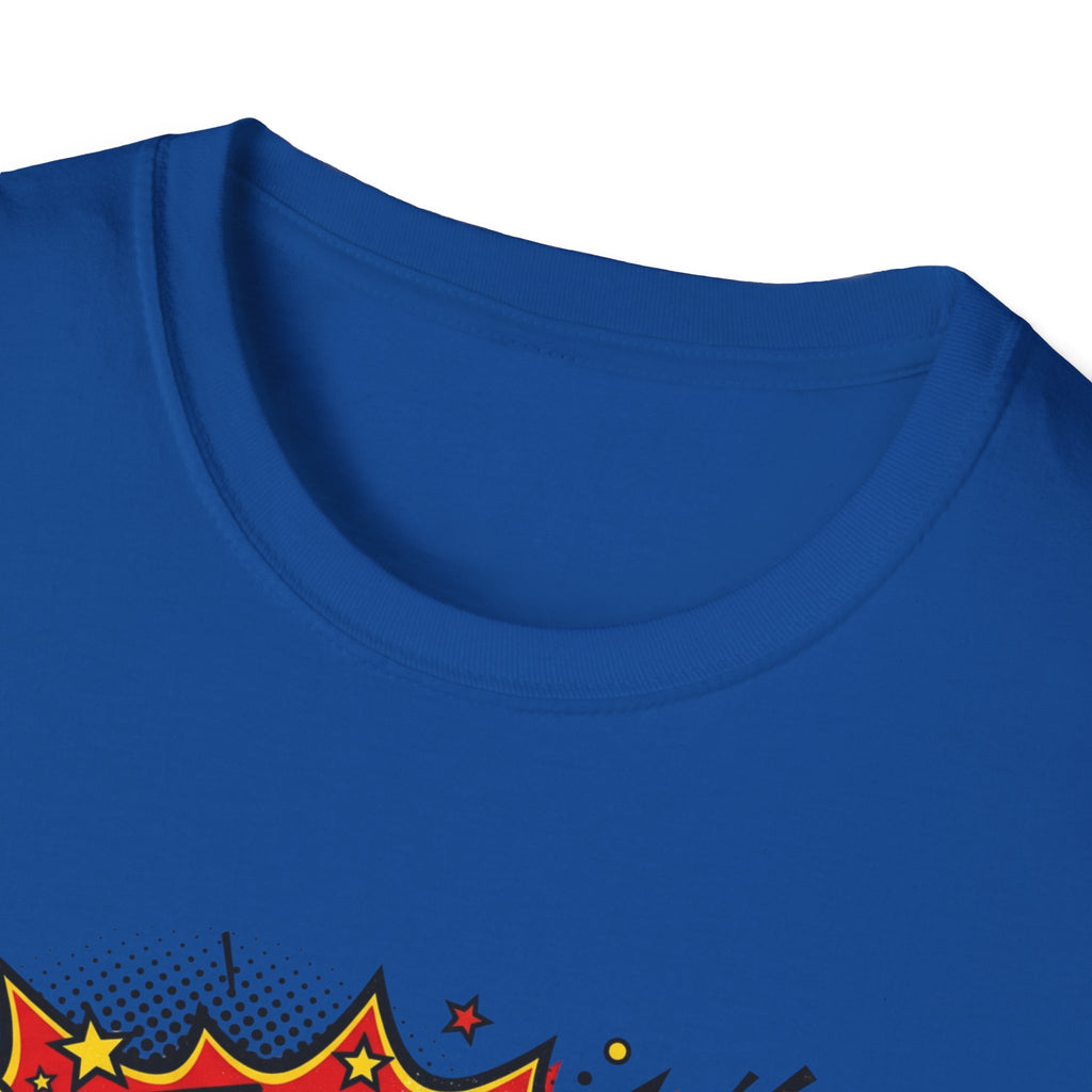 T-Shirt — Comic Pop Art “Potential in the Adjective Sense Don’t Work!” Graphic Tee