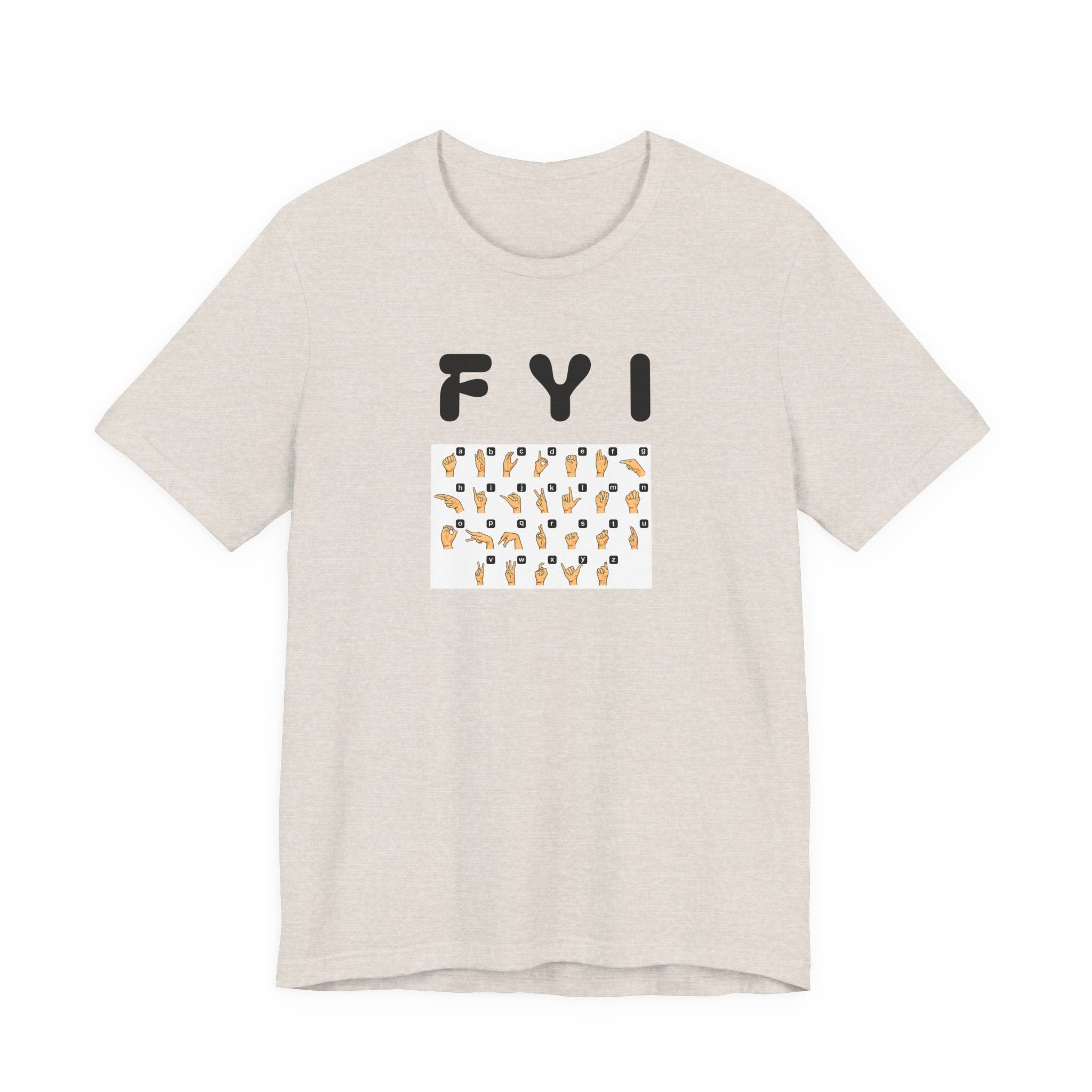 Unisex Jersey Short Sleeve Tee