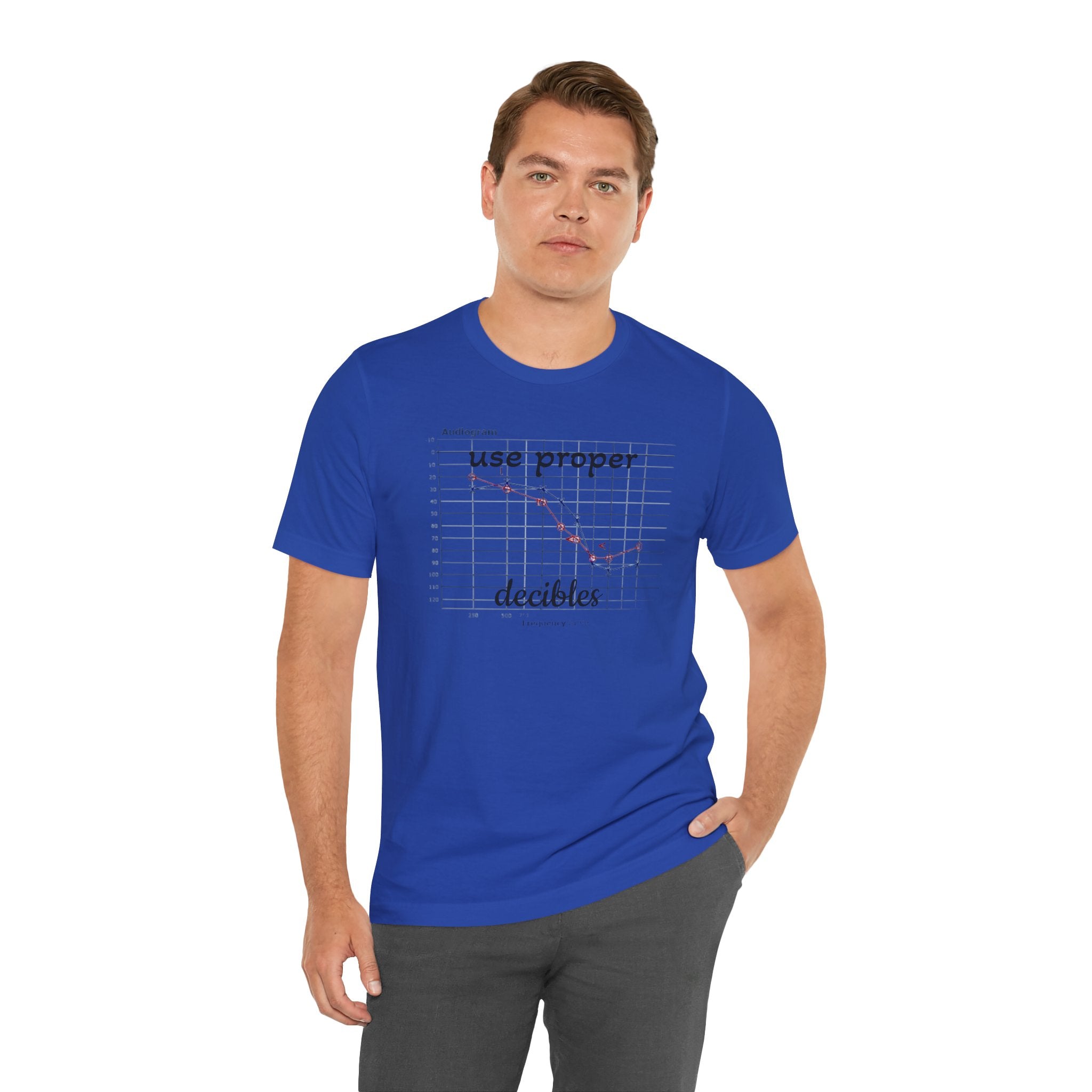 DECIBEL METER Jersey Short Sleeve Tee