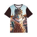 Smiling Roadrunner Athletic Jersey - Desert Wildlife Graphic Tee