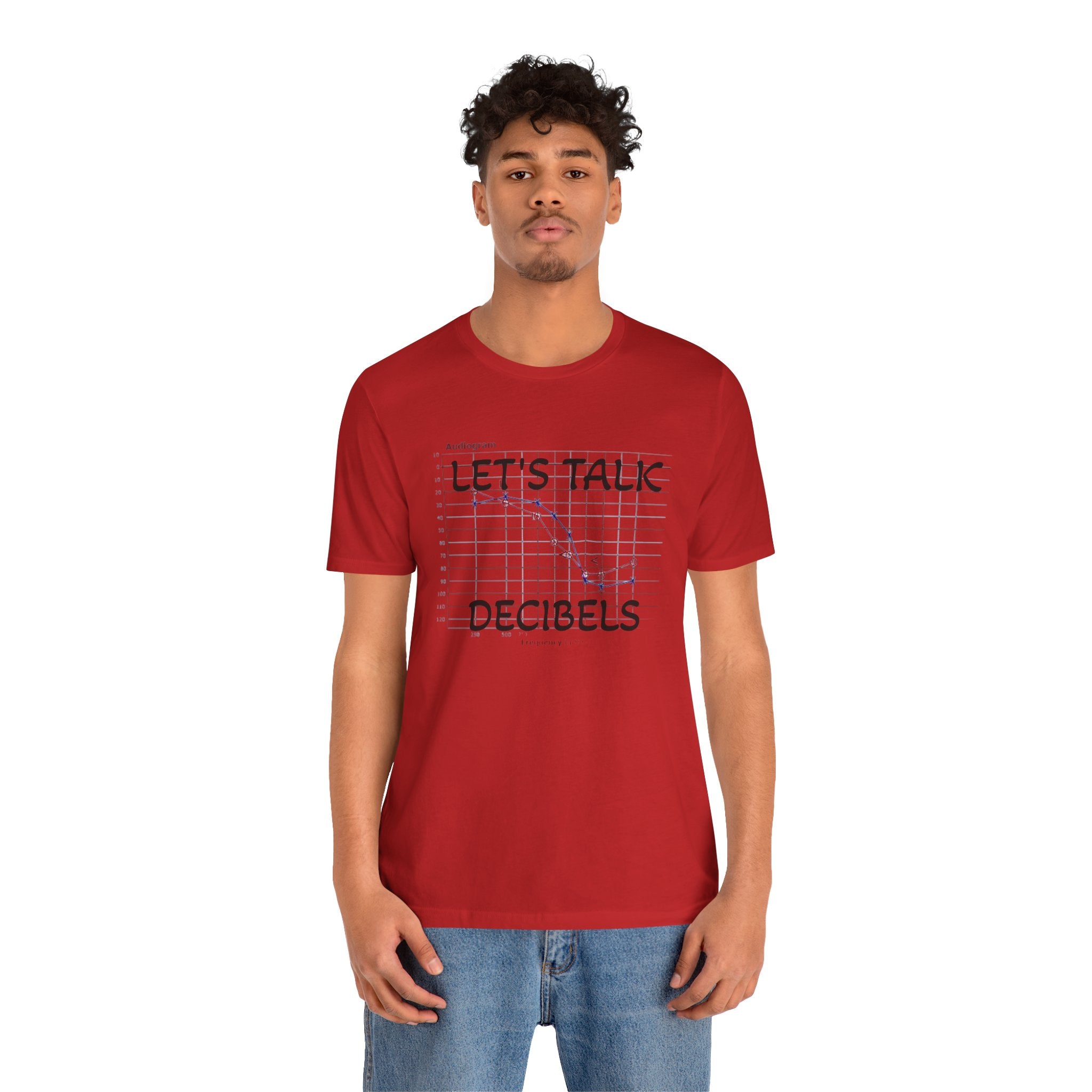 DECIBEL METER Jersey Short Sleeve Tee